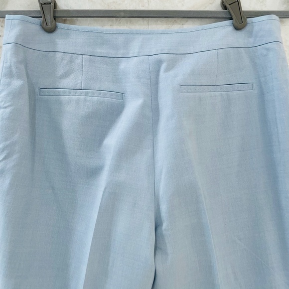 TED BAKER {S} Pants Baby Blue Flat Front Trousers - Picture 7 of 16